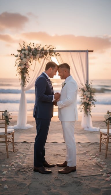 Beach Wedding Love