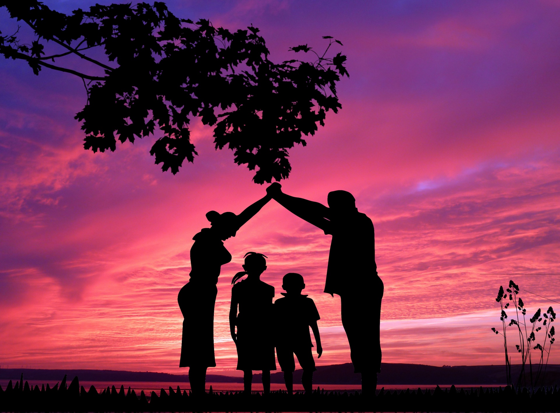 Family together