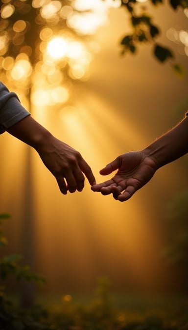 Hands bridging Generations