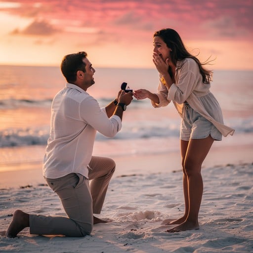 She said Yes!