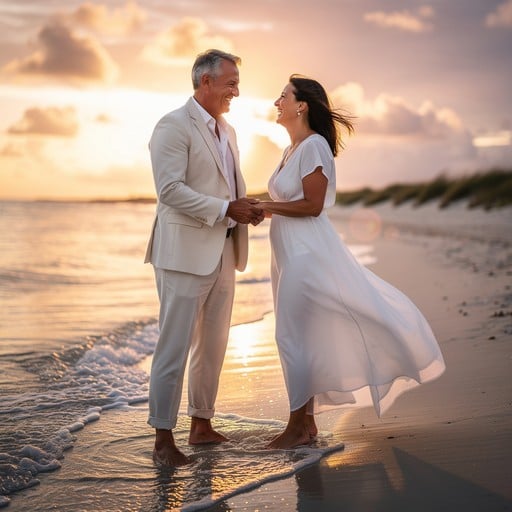 Sunset Vow Renewal