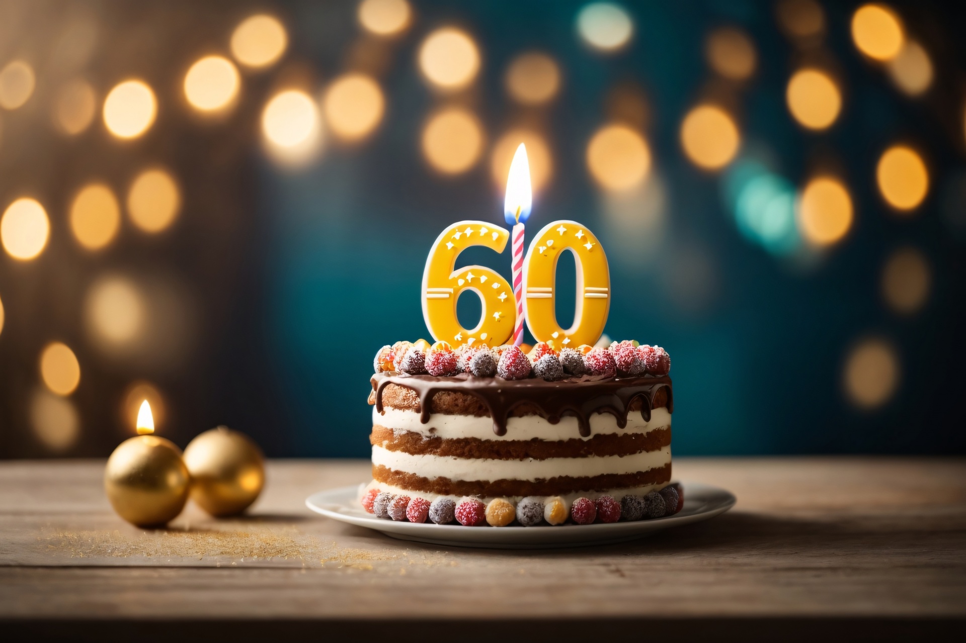 Birthday Cake - 60 Years